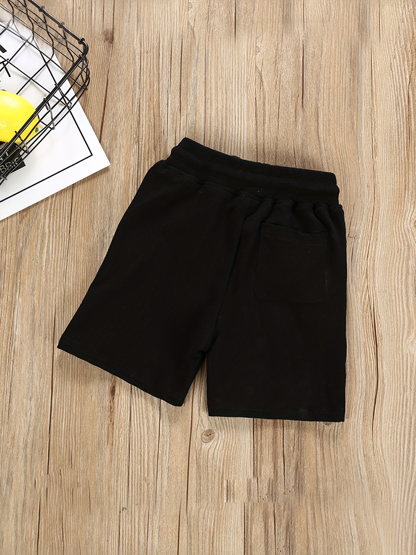 Boys Stripes Shorts Drawstring Waist Comfortable Breathable Summer Kids Clothes