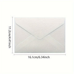 10pcs Wedding Invitation Envelopes Hemp Weave Mailers