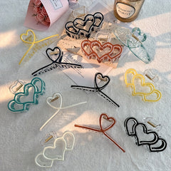 Bow Shaped Nonslip Hair Claw for Women Girls