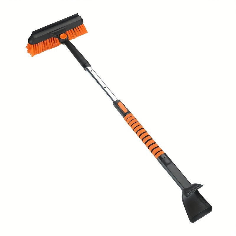 Car Snow Shovel 3-in-1 Window De-Icing Scraper Brush Defrost Winter Tool
