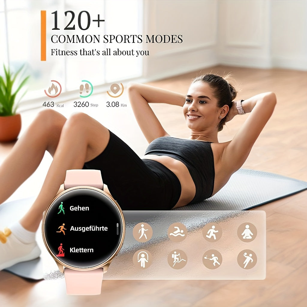 Women's 1.3'' AMOLED Smartwatch - Answer Calls, Fitness Tracker