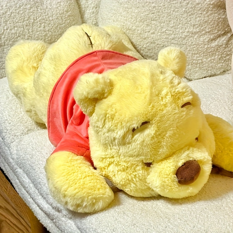 Adorable Winnie Bear Plush Toy with Red Shirt