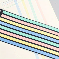 160pcs Thin Strip PET Sticky Notes Record Label Paper Index Stickers