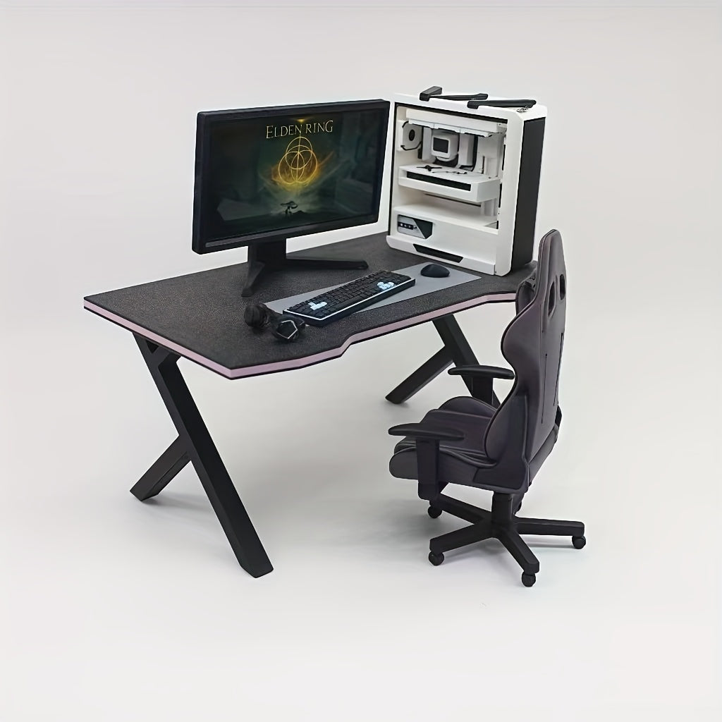1:12 Scale Esports Game Scene Dollhouse Accessory