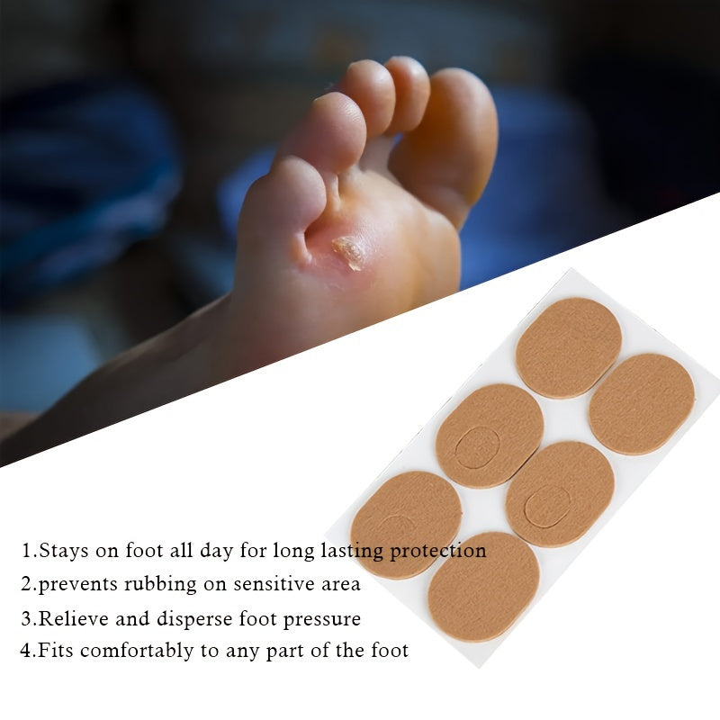 Anti-wear Foot Care Pads Heel Foot Pads For Corns Soft Shoe Hole Patch