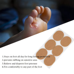 Anti-wear Foot Care Pads Heel Foot Pads For Corns Soft Shoe Hole Patch