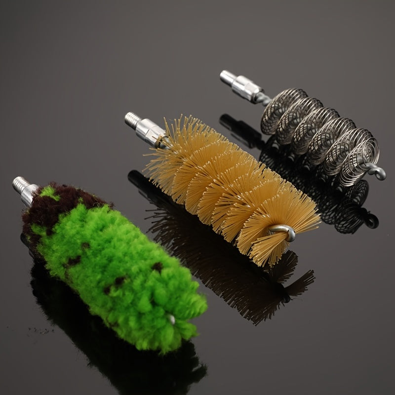 3pcs Rod Brush Cleaning Kit for 12 GA Gauge