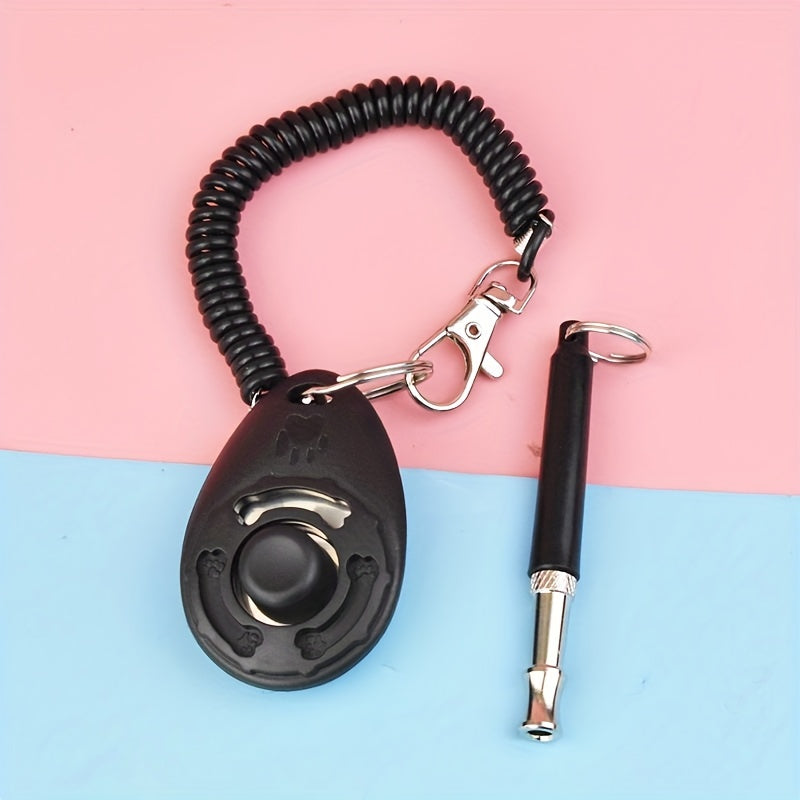 Dog Trainer Clicker Pet Whistle Training Flute Sound Wave