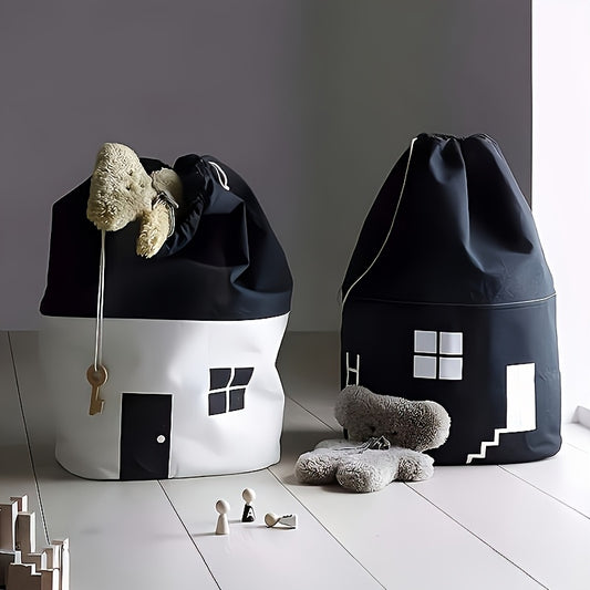 Large Canvas Drawstring Storage Bag