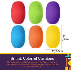 6pcs Egg Pencil Grips Posture Correctors for Children