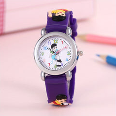 Cartoon Football Teenager Quartz Watch Holiday Gift