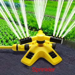360 Degree Automatic Rotating Sprinkler for Lawn and Garden Watering