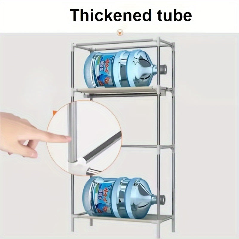 1pc Cloth Wardrobe Non Woven Covered Clothes Rack Standing Garment Rack