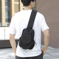Men's Nylon Crossbody Bag Multifunctional Shoulder Bag