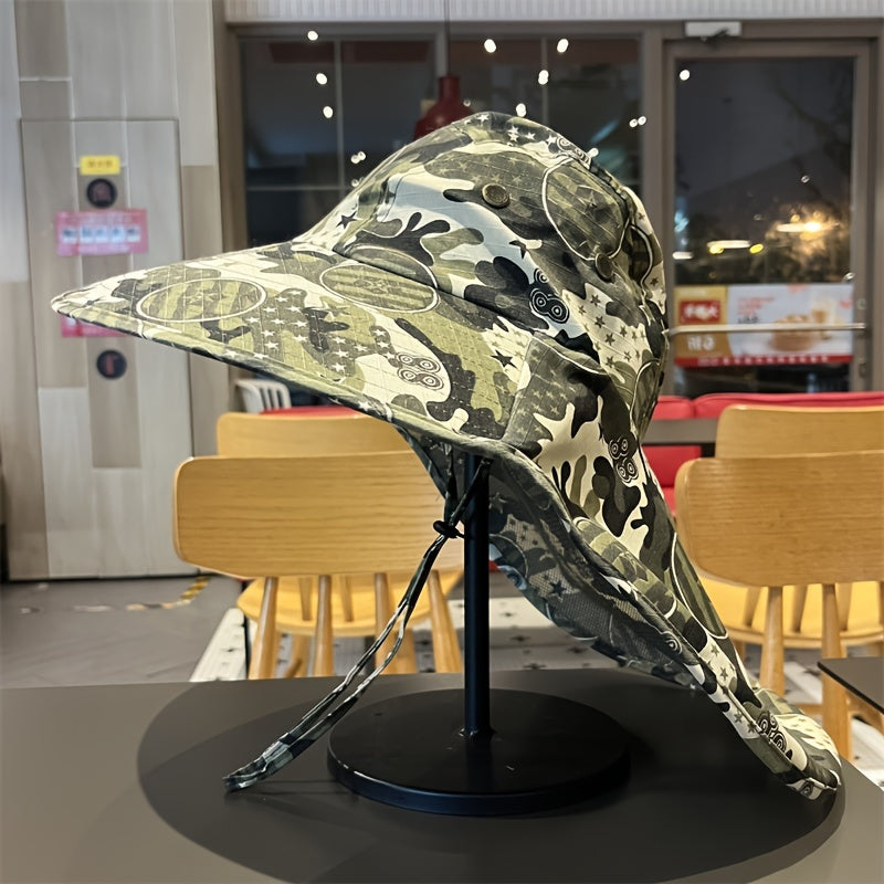 Large Brim Sunshade Hat Unisex Lightweight Hat - Outdoor Fishing Climbing