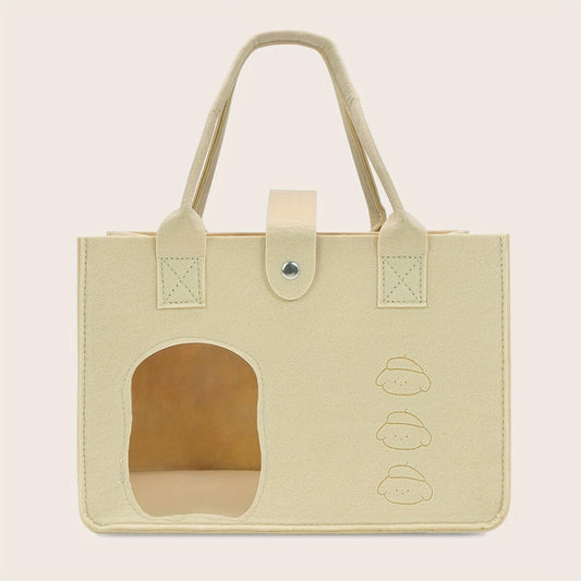 Visible Felt Diaper Caddy Mommy Bag Portable Storage Organizer with Car Rack