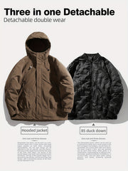 3-in-1 Warm Punch Jacket for Autumn and Winter