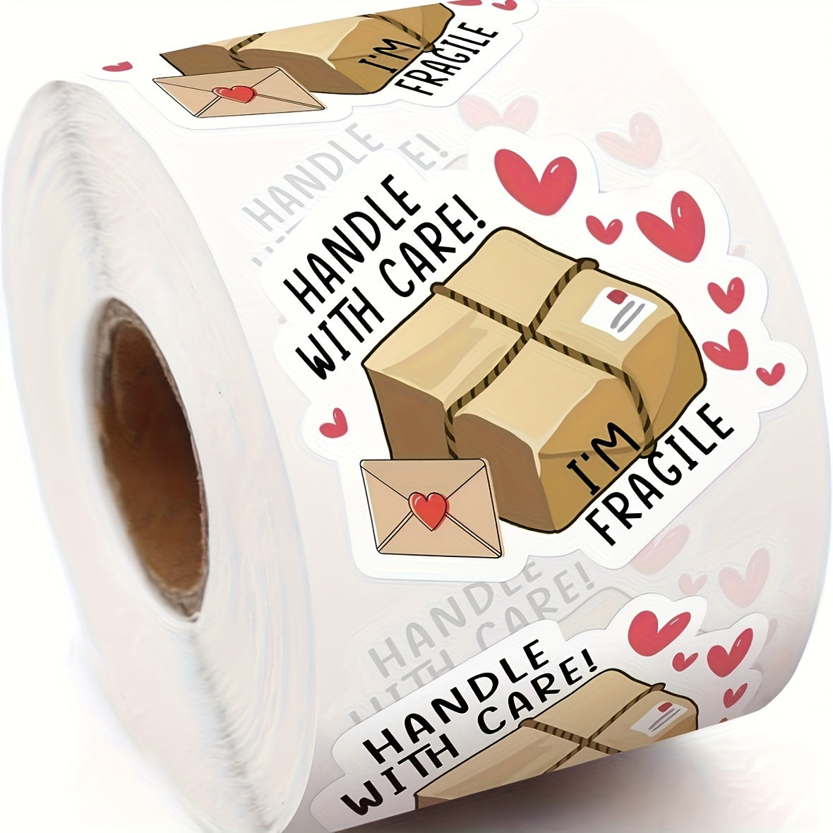 500pcs Colorful Stickers Love Thank You Stickers