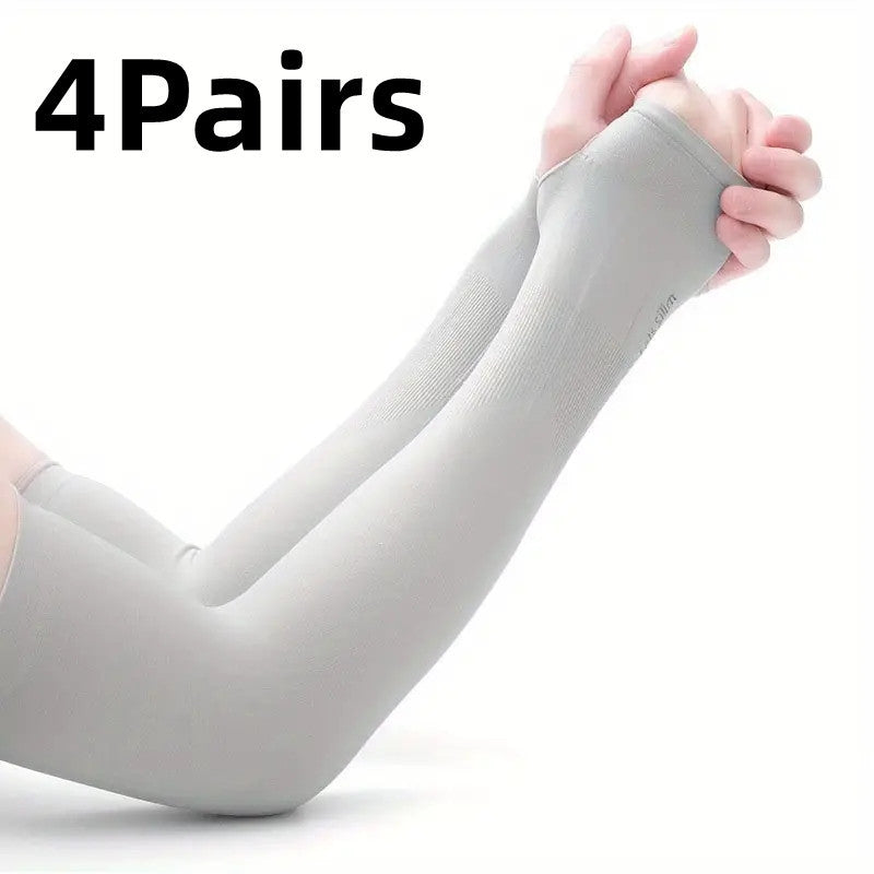 Sunscreen Ice Sleeves UV Protection Elastic Long Sleeves Unisex