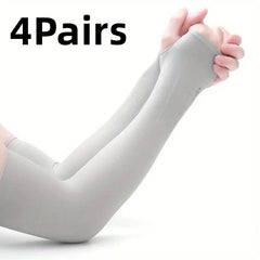 Sunscreen Ice Sleeves UV Protection Elastic Long Sleeves Unisex