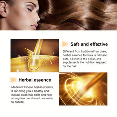 Organic Hair Darkening Shampoo For Women Men
