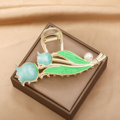 Butterfly & Tulip Hair Claw Banana Clip Non Slip Hair Accessory