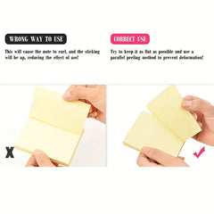 2000 Pages Colorful Sticky Note Set in Leather Box