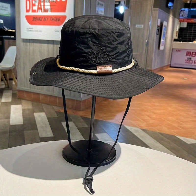 Waterproof Bucket Hat Unisex Breathable Sunshade Boonie Hats
