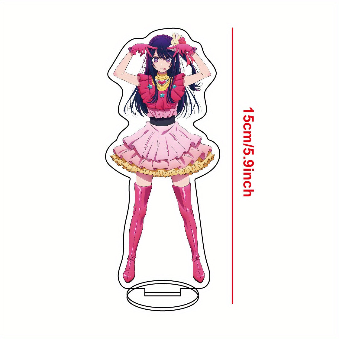 1pc 5 9 Animation Stand Acrylic Decoration