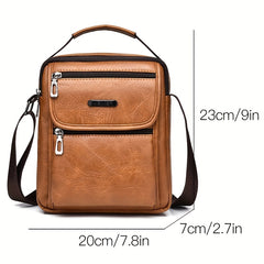 WEIXIER Men's Waterproof Business Messenger Bag