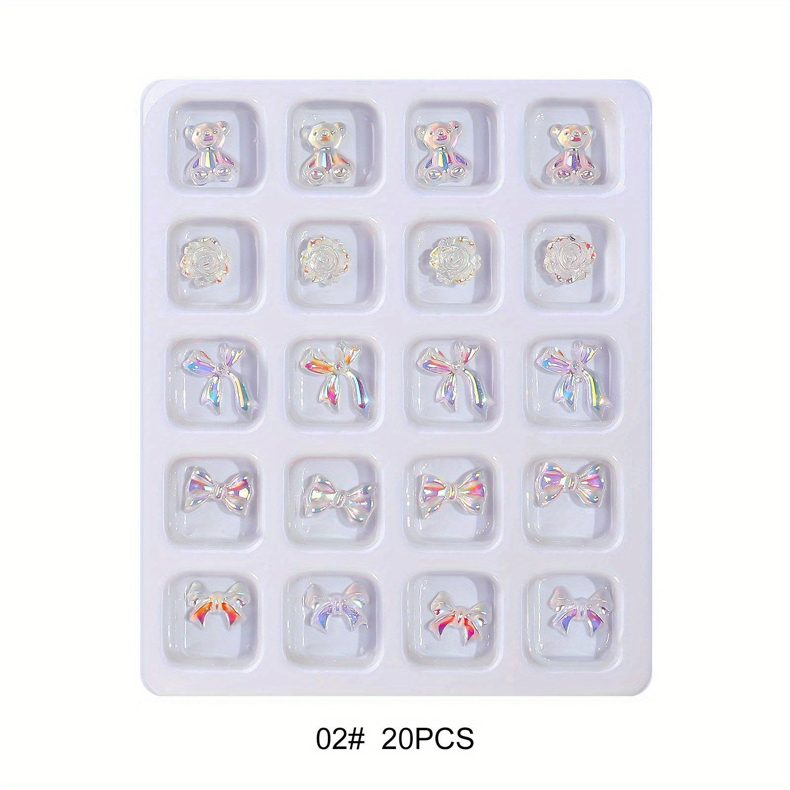 Resin Butterfly Nail Charms for Nail Art and Earring Decor