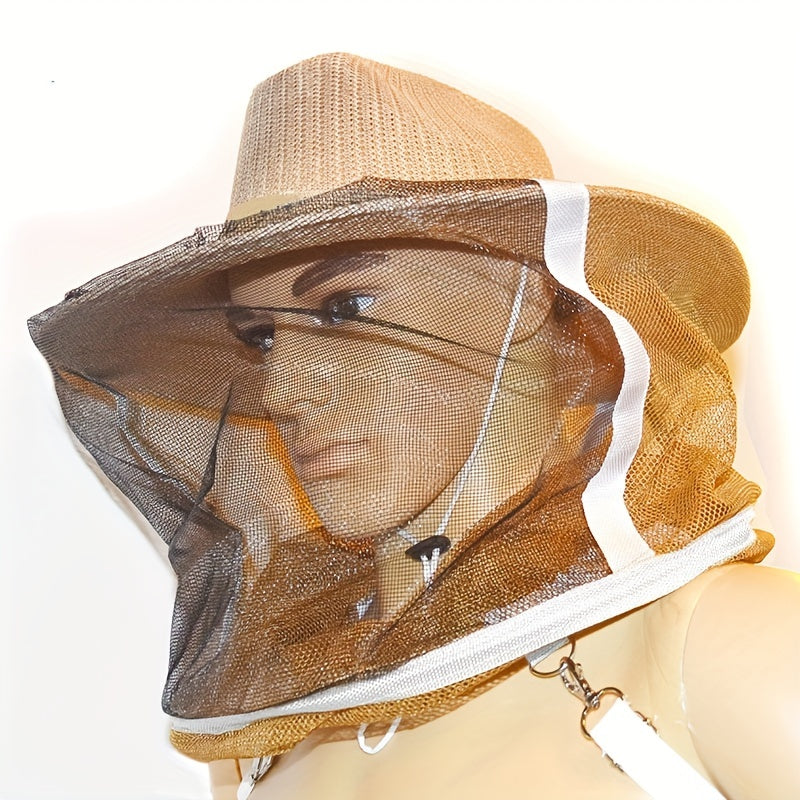 Beekeeping Veil Hat With Anti-bee Netting