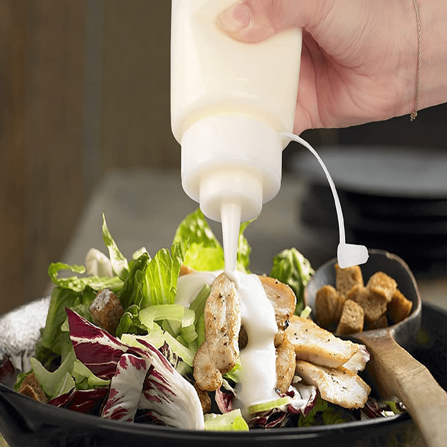 1pc Squeeze Sauce Bottle Tomato Salad Dressing Sauce Bottle