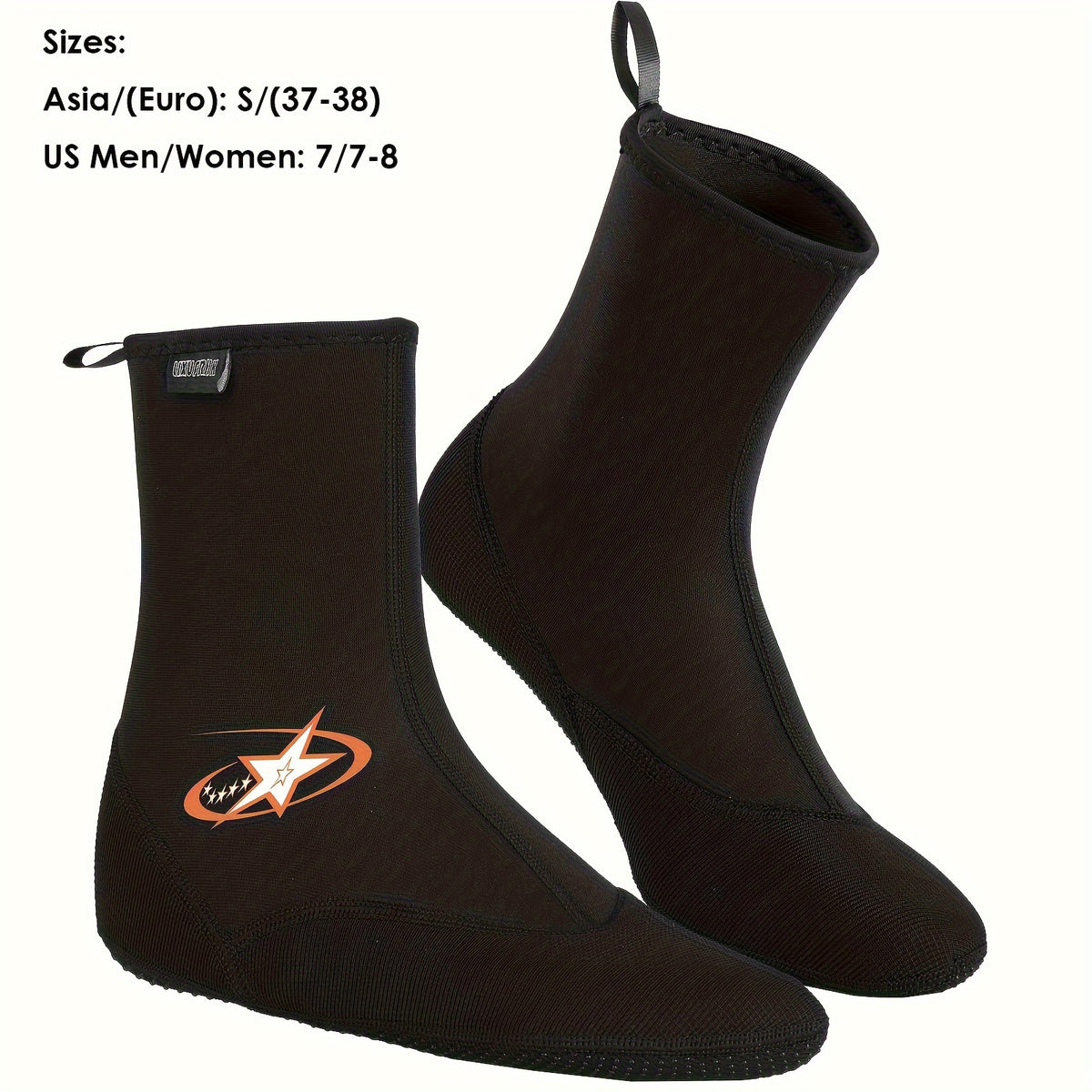 Neoprene Dive Boots for Water Sports - 1 Pair