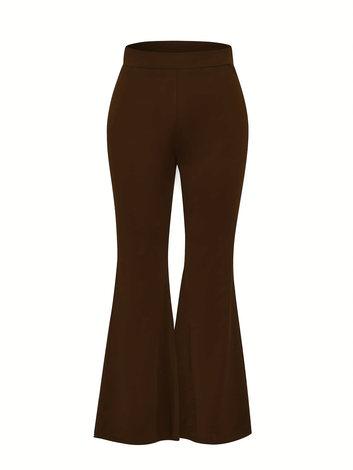  High Rise Flare Leg Pants
