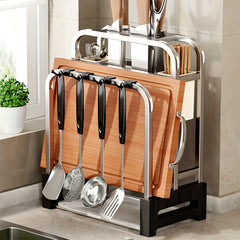 Stainless Steel Cutting Board Rack Kitchen Storage