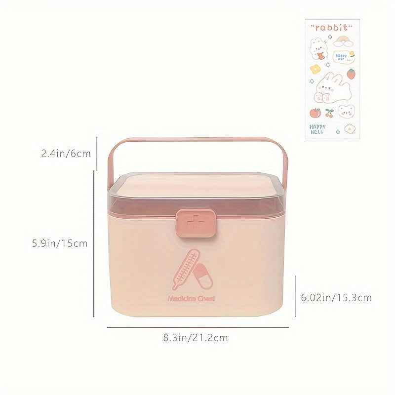Large Capacity Medicine Storage Organizer
