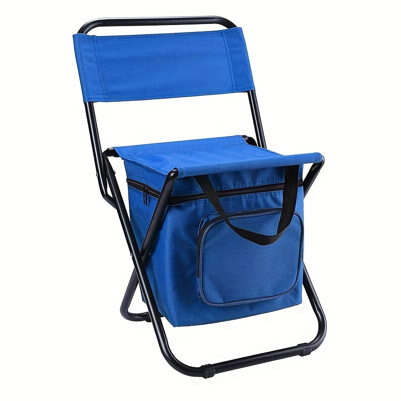 Fishing Chair With Cooler Bag Portable Lightweight Outdoor Chair For Fishing