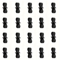 20pcs Plastic 8-shaped Buckles Tent Fixed S-shaped Hook Outdoor Portable Hook