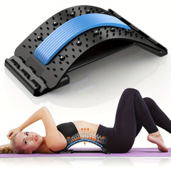 Adjustable Lumbar Relaxer Magnetic Therapy Back Stretcher Pillow