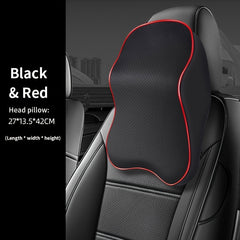 PU Leather Car Headrest Pillow for Comfortable Driving
