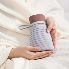 Portable Warm Water Bag Silicone Hand Warmer Winter