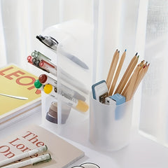 Desktop Storage Box Pen Holder Student Stationery Makeup Brush Holder