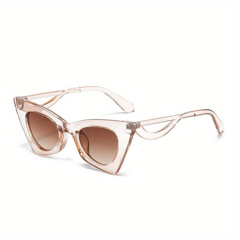 Cat Eye Sunglasses Hollow Temple Glasses UV400