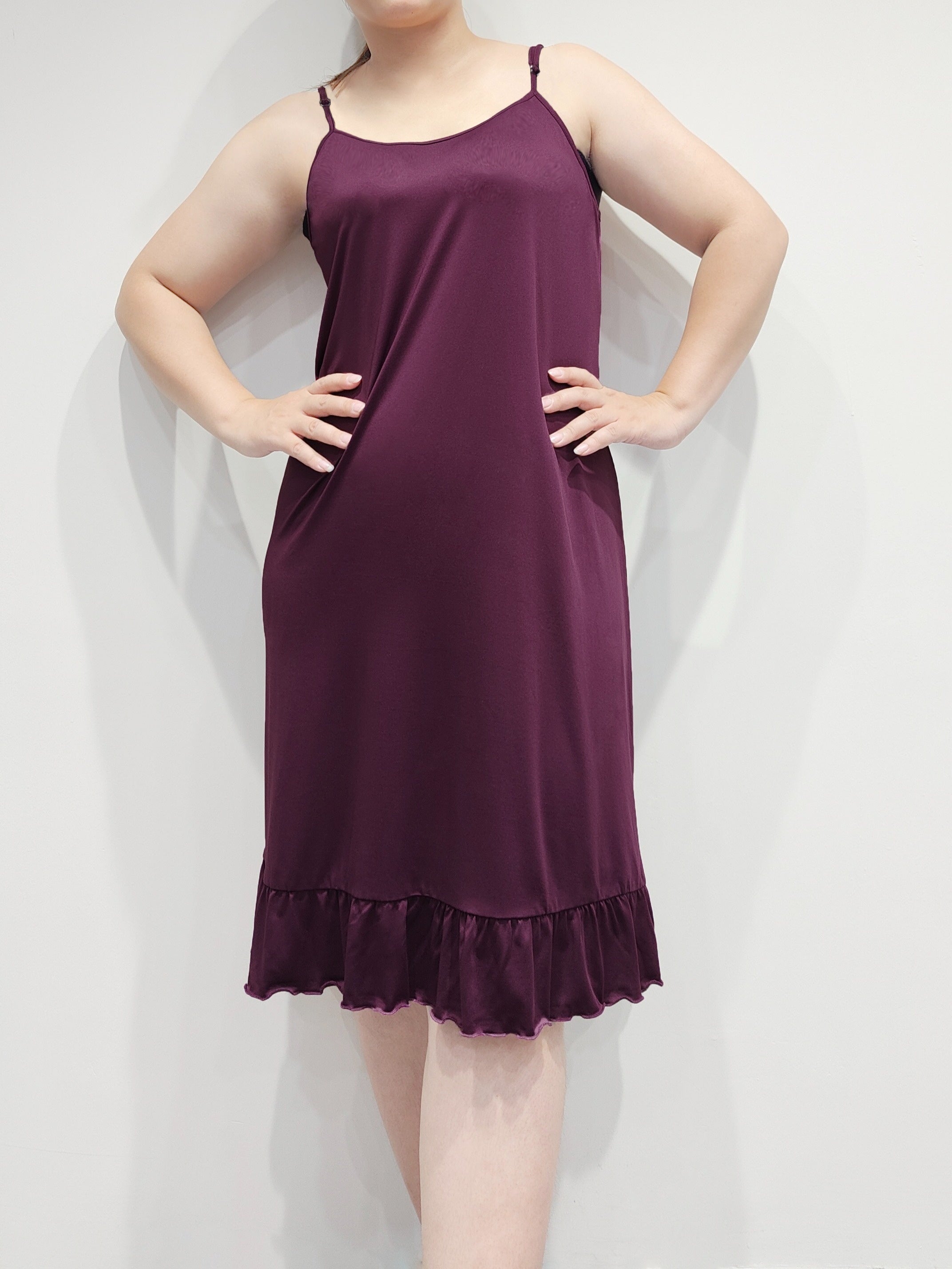  Casual Nightdress Women's Plus Cami Sleep Dress