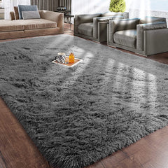 Plush Fabric Floor Mat Area Rug Carpet 200x280cm