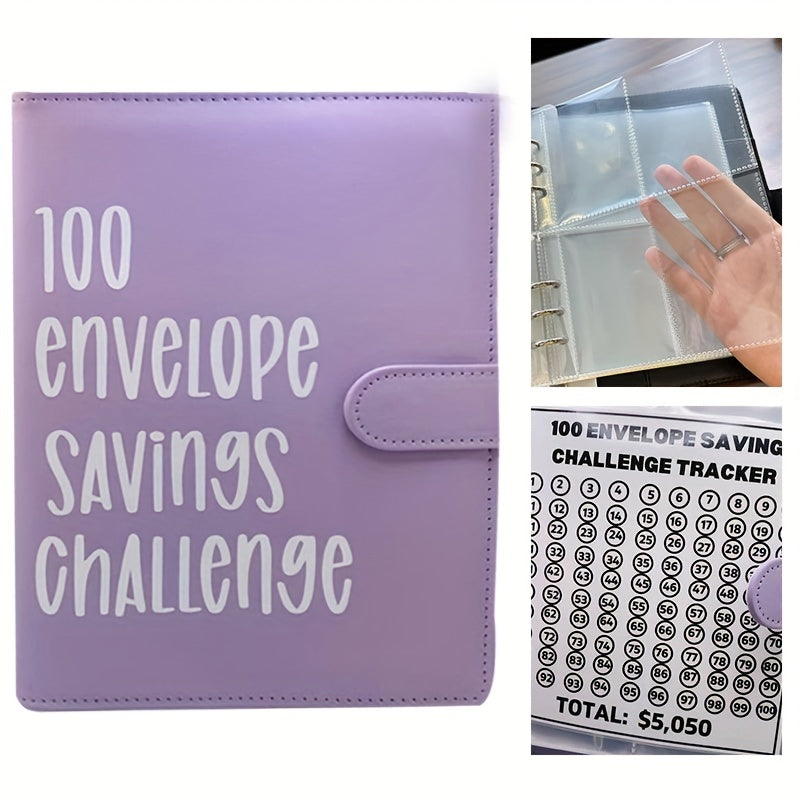 100 Envelope Challenge Binder Budget Planner