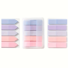 3pcs Colorful Index Stickers Student Reading Marking Stickers