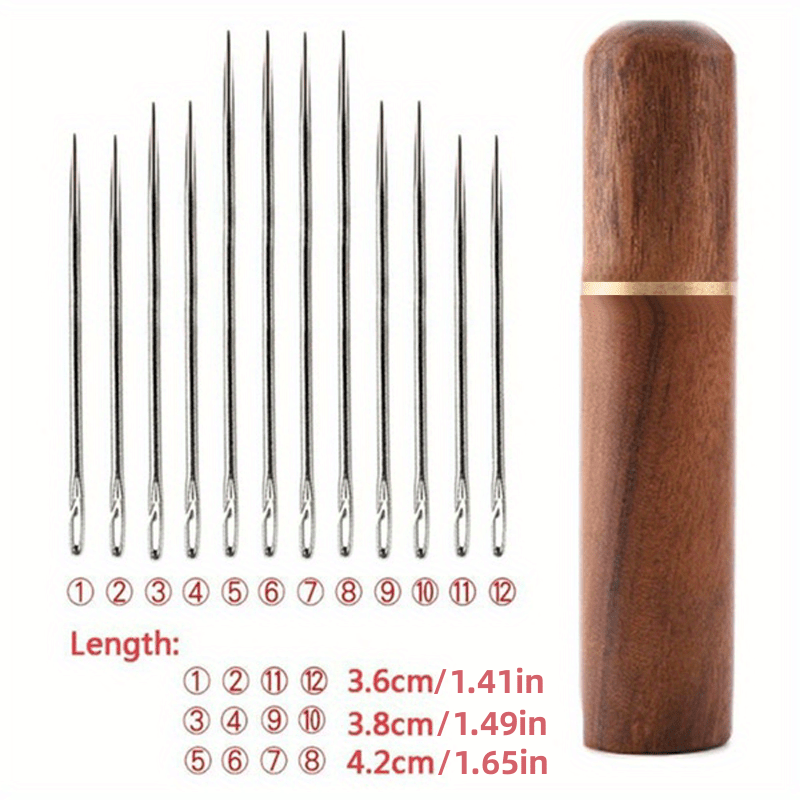 Stainless Steel Sewing Needle Threader for Blind Elders
