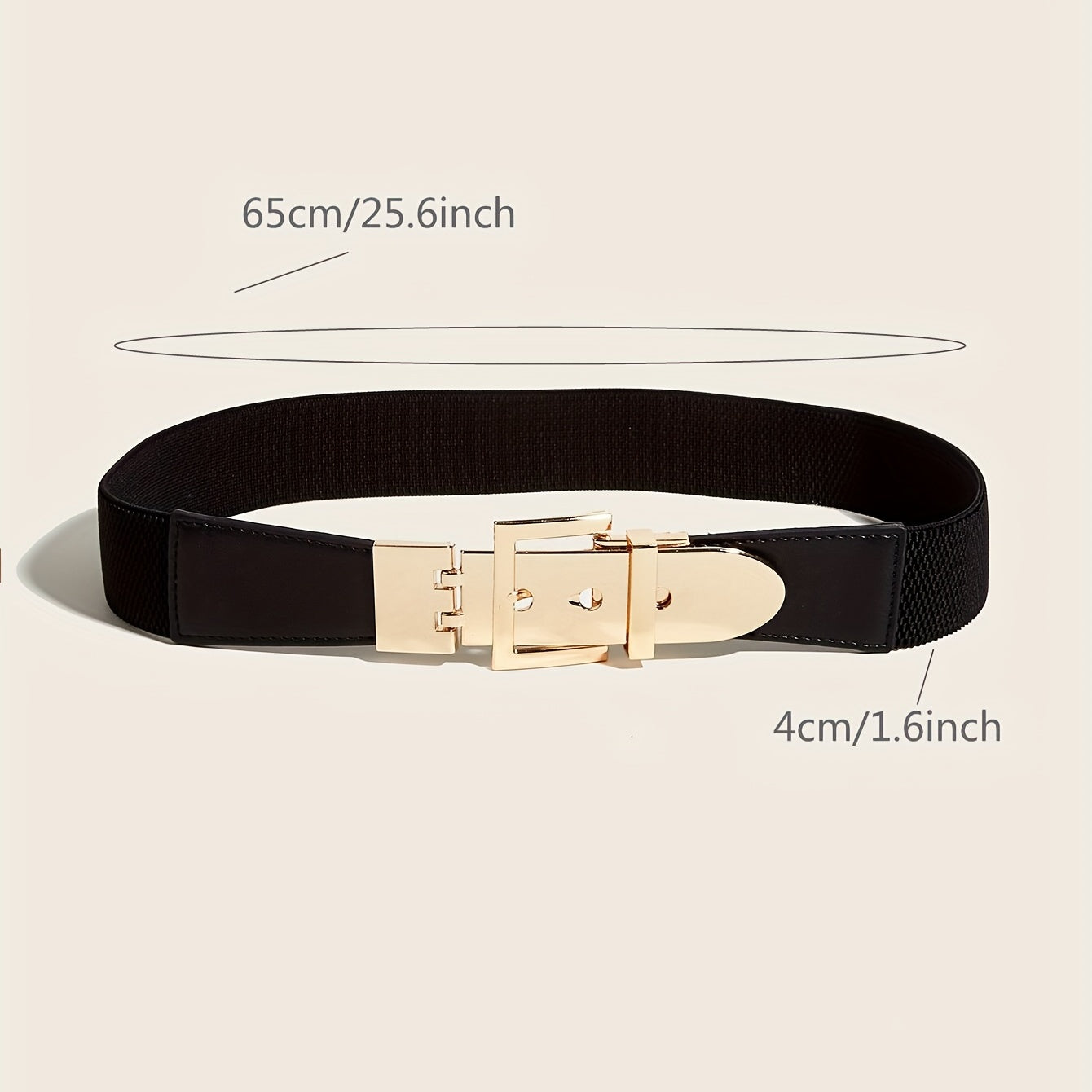 Punk Elastic PU Waistband Girdle Belt For Women